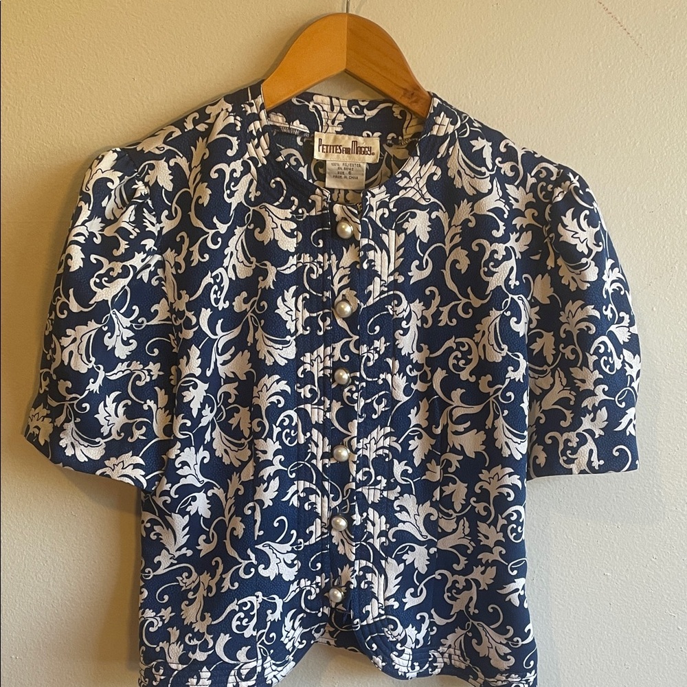 vintage 80’s blouse